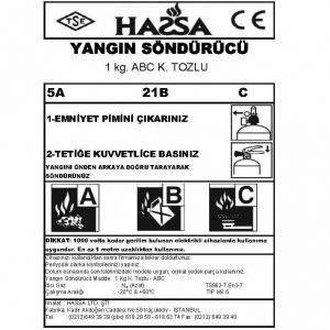 1 Kg Kuru Kimyevi Tozlu - Görsel 3